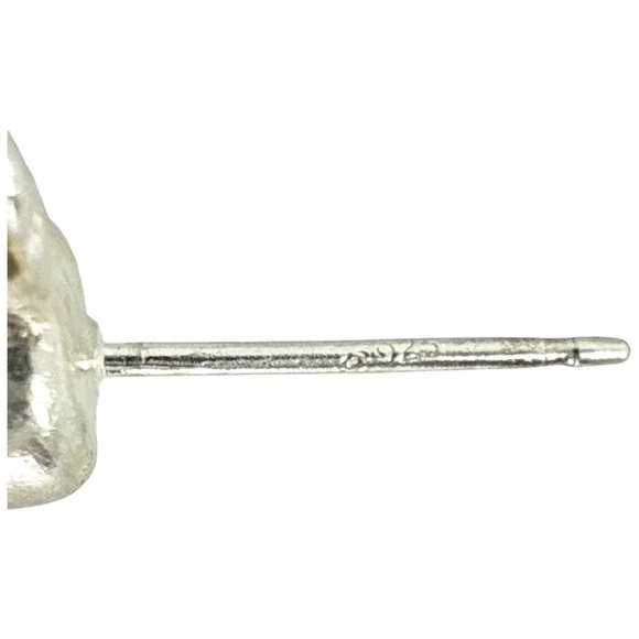 VIRGINS SAINTS & ANGELS VSA Queen of Hearts Crystal Drop Post Earrings in Silver - Picture 7 of 8